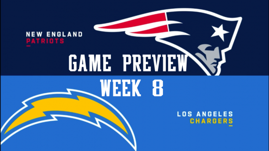 Patriots at Chargers 2021 WEEK8